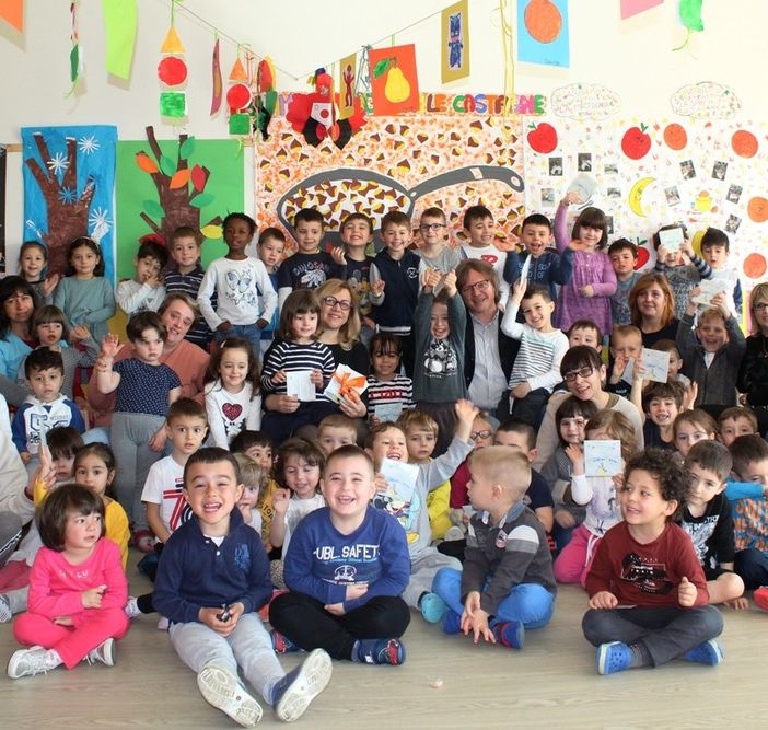 Da oggi il cd ‘7 favole per 7 giorni’ è disponibile anche alla scuola dell’infanzia di Baldichieri