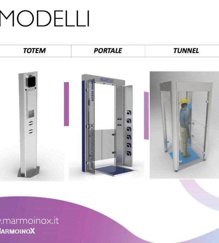 I tre modelli che compongono la linea di prossima produzione