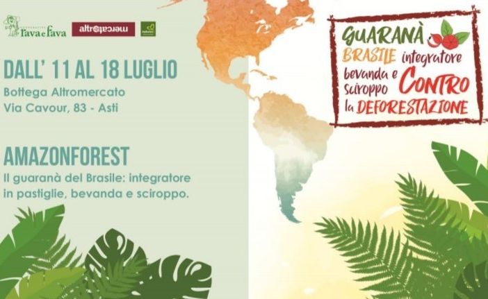 Il guaranà dei nativi brasiliani sarà disponibile alla Bottega Rava e Fava di via Cavour