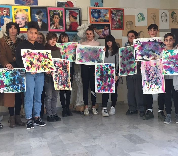 A spasso con la tavolozza grazie al lavoro dei giovani talenti dell'Artistico