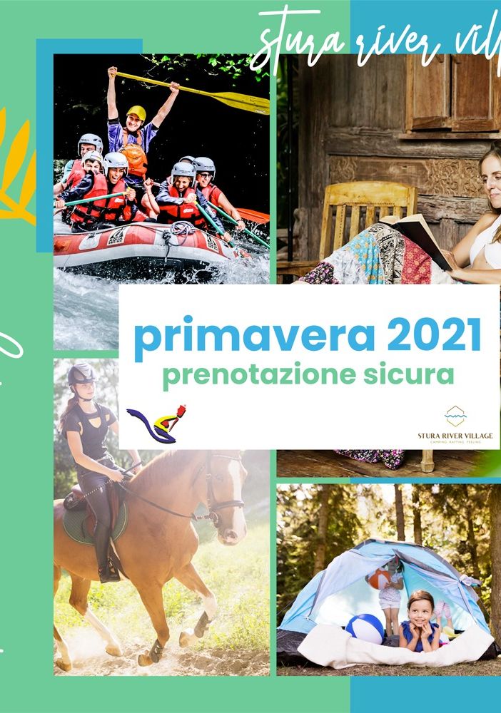 Un weekend nella natura a maggio? Scegli lo Stura River Village