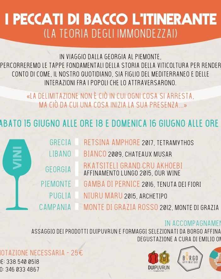Anche una degustazione vinicola internazionale nel ricco programma del “Babel Festival”