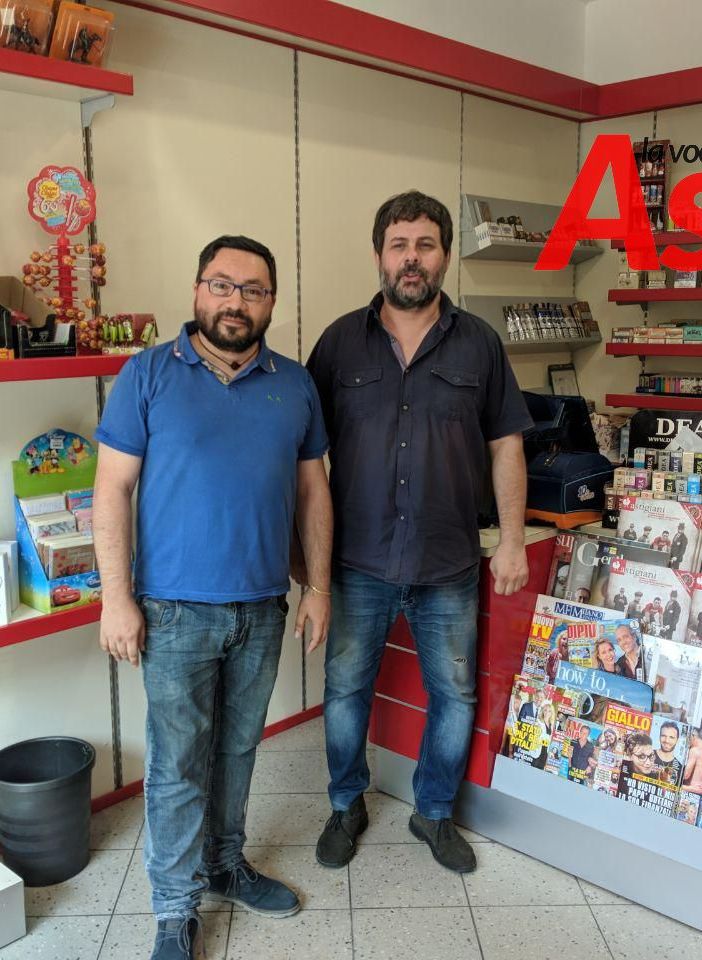 Gianluca Guzzetta (a sinistra) e Giancarlo Borgognone