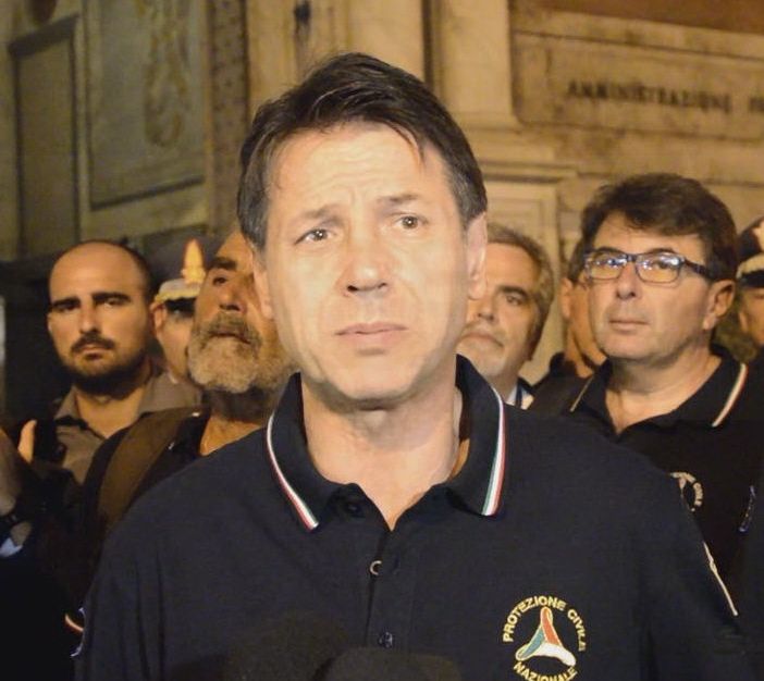 Il premier Conte in un immagine d'archivio