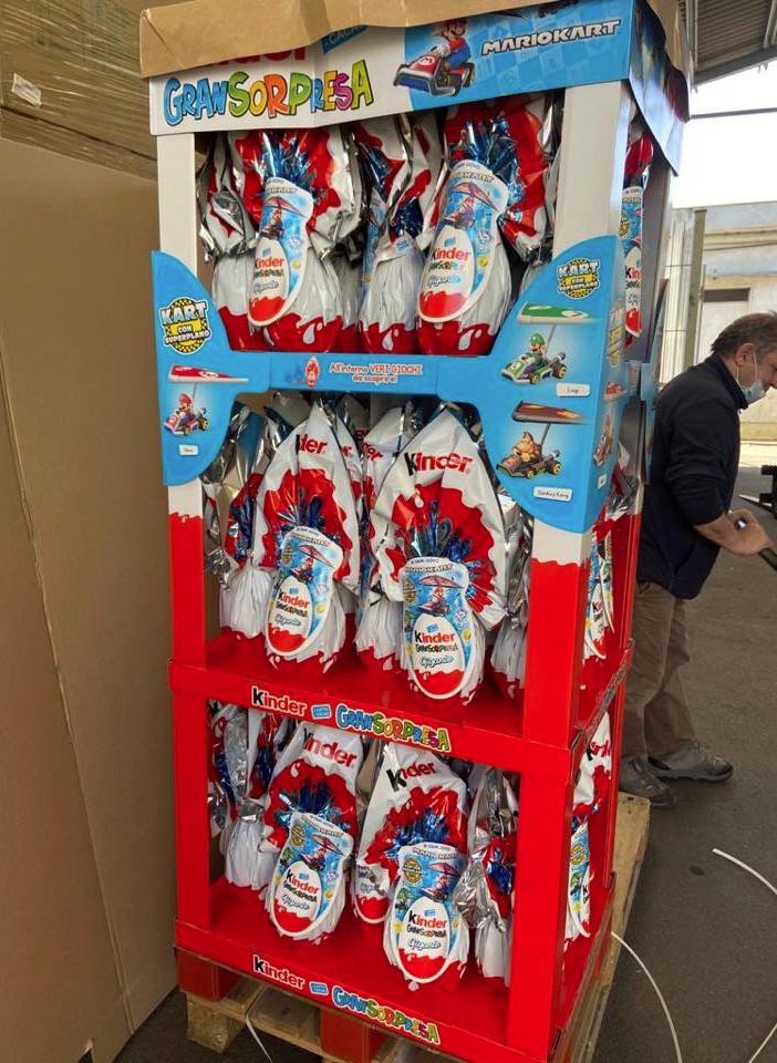 La solidarietà Ferrero renderà più dolce anche la Pasqua dei dipendenti dell’Asl di Asti