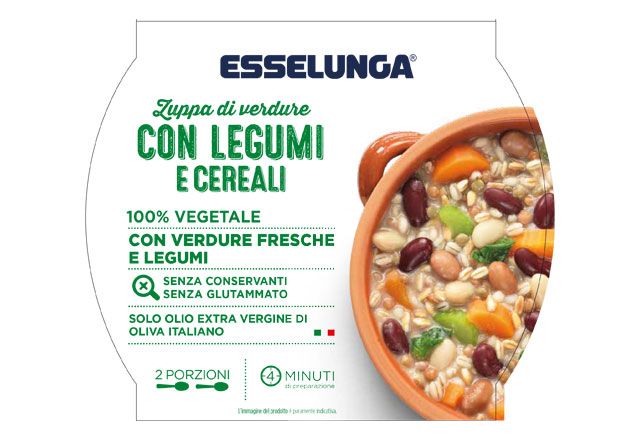Rischio botulino in un lotto di zuppa di verdure con legumi e cereali venduta da Esselunga
