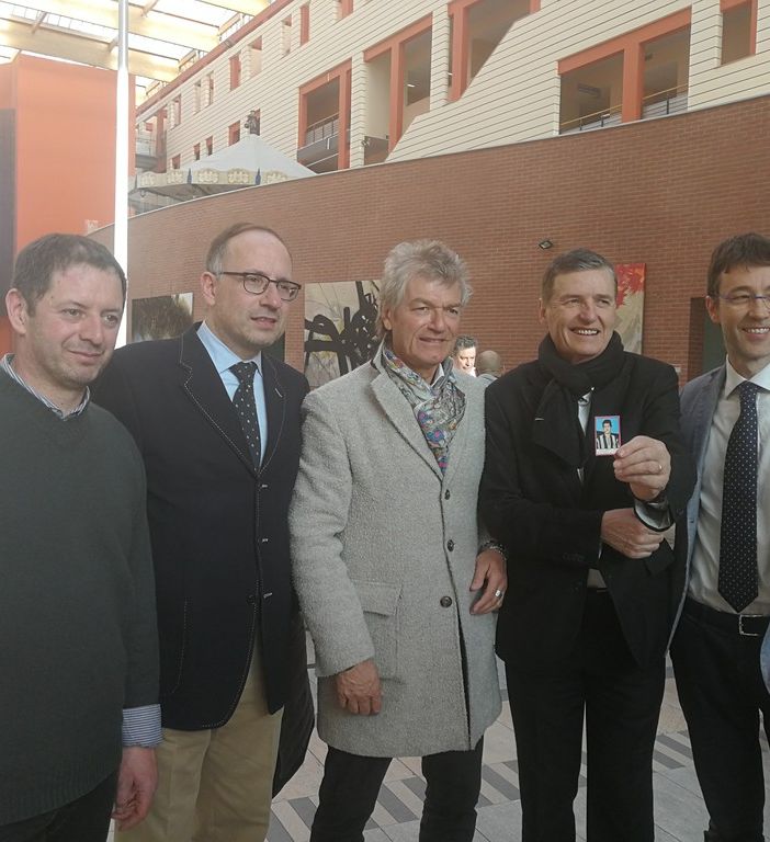 L'inaugurazione delle Giornate delle Figurine