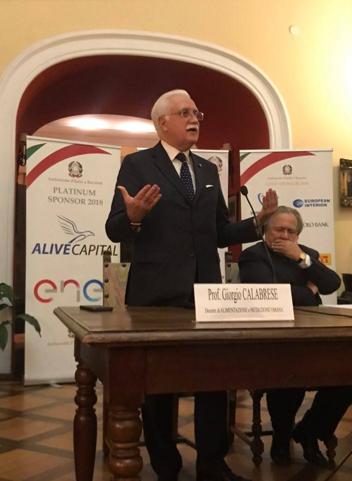 Il professor Giorgio Calabrese