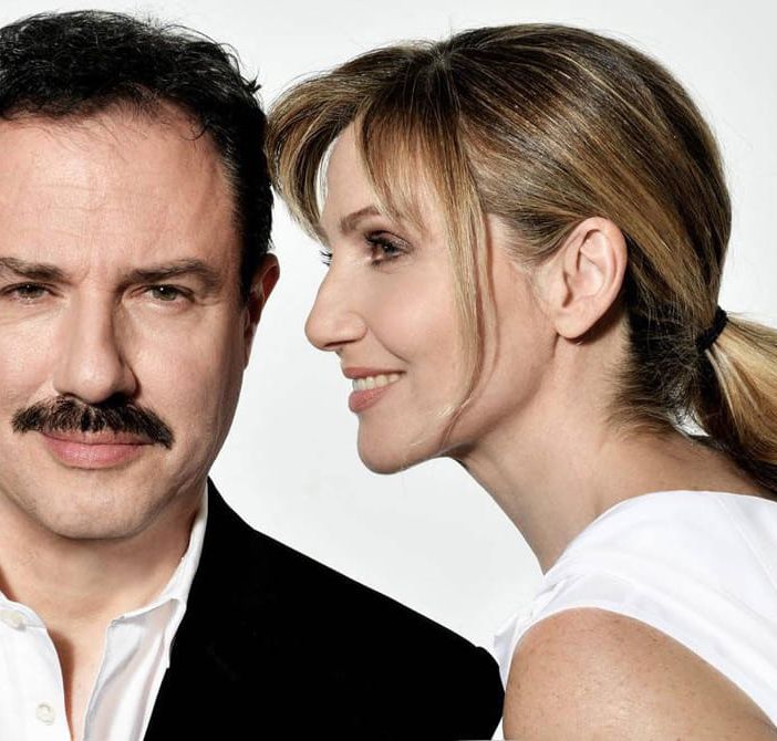 Lorella Cuccarini e Giampiero Ingrassia sul palco dell'Alfieri in &quot;Non mi hai più detto ti amo&quot;