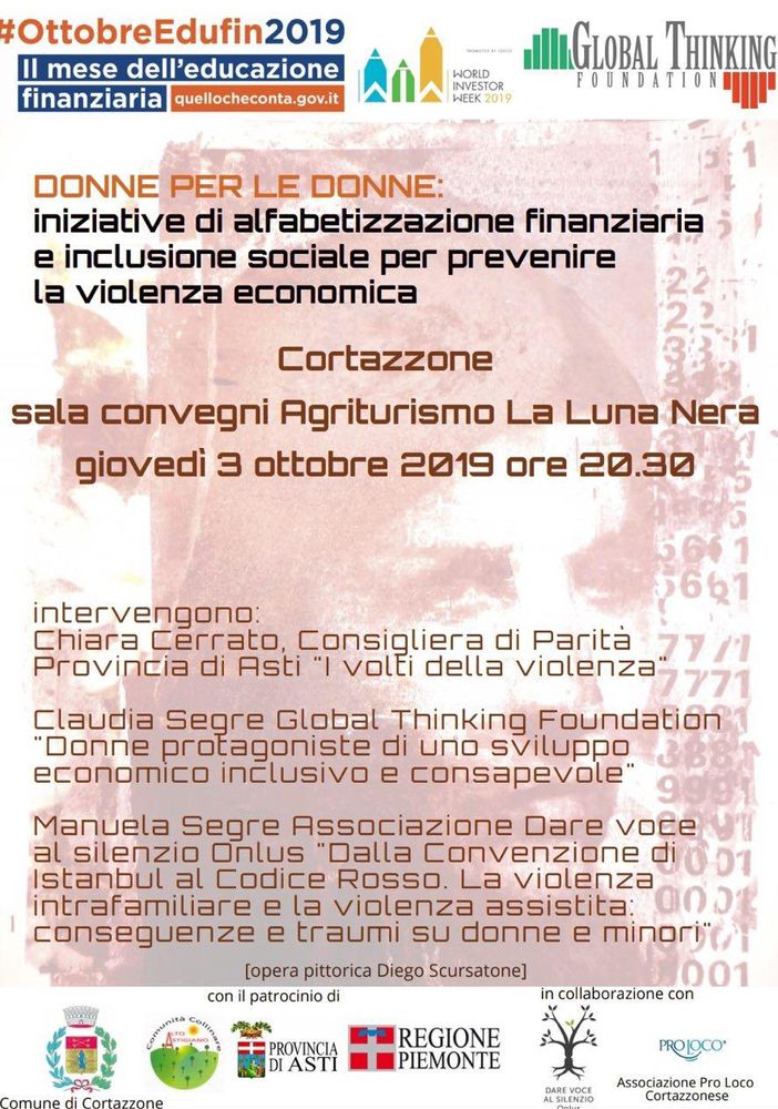 A Cortazzone una serata “Donne per le donne” contro la violenza economica