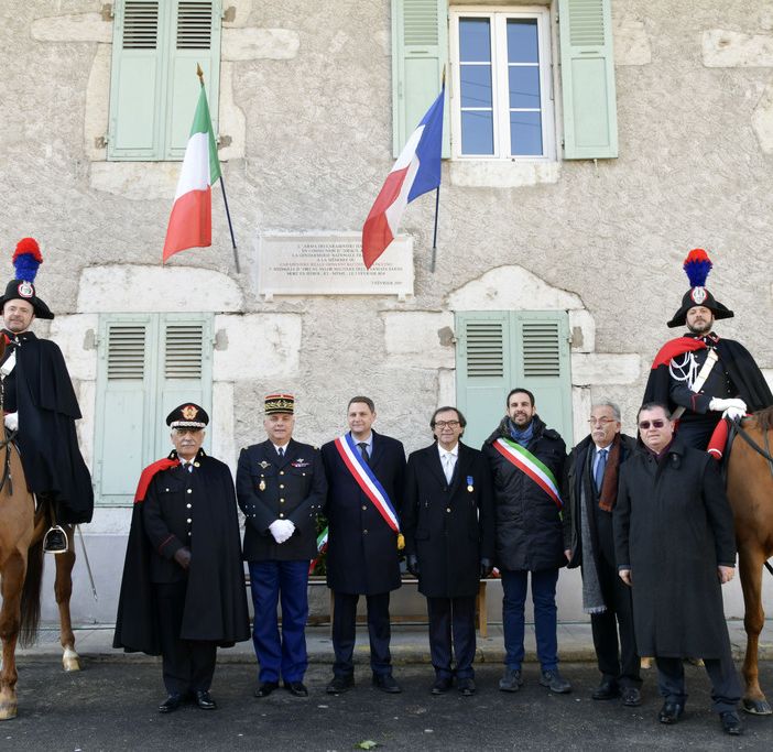 Celebrati ieri, in Francia, i 185 anni dalla morte del Carabiniere Giovanni Battista Scapaccino