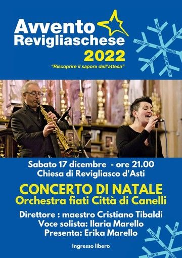 La rassegna Avvento Revigliaschese prosegue con il tradizionale Concerto di Natale