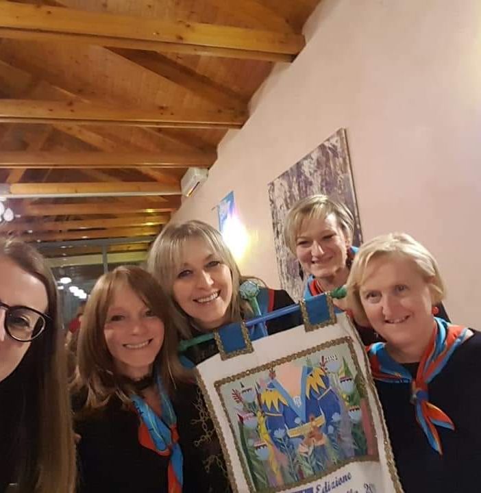 Rappresentanti del Rione Santa Caterina (foto facebook)