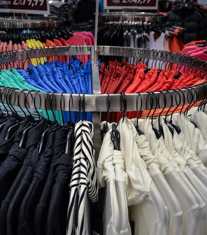 maglie in negozio