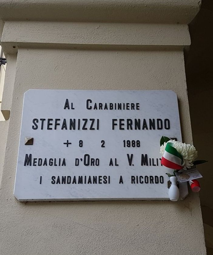 San Damiano ha reso omaggio al 'suo' Fernando Stefanizzi, carabiniere medaglia d'oro al valor militare