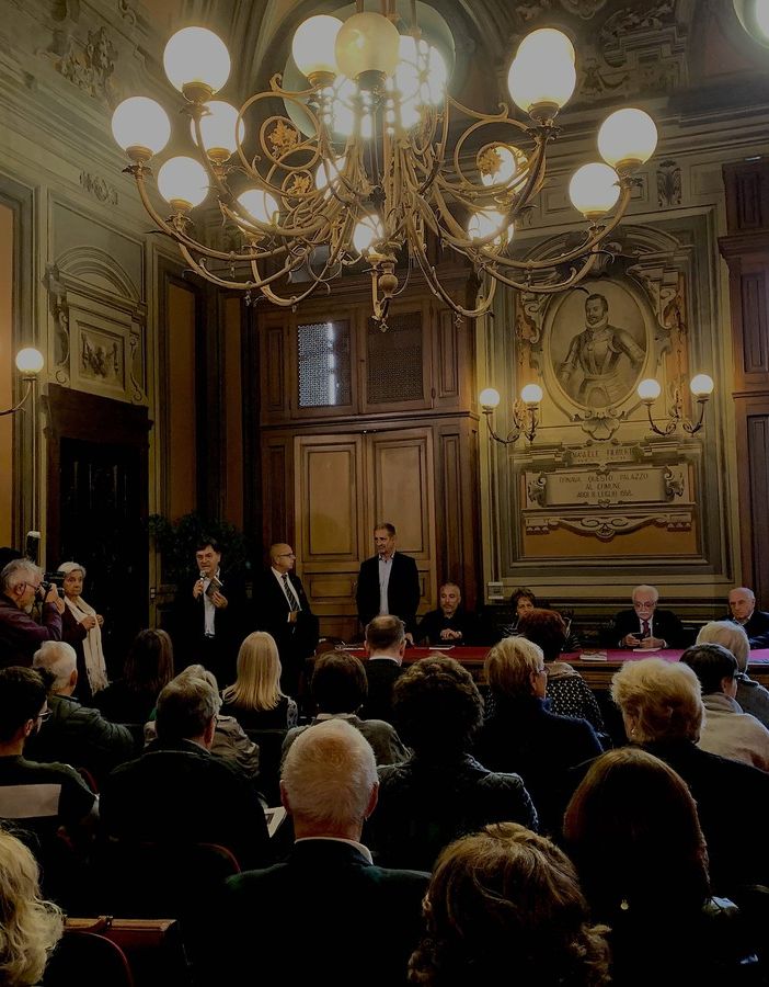 Sala gremita per l’inaugurazione del Festival del Paesaggio Agrario: la parola ai giovani agricoltori