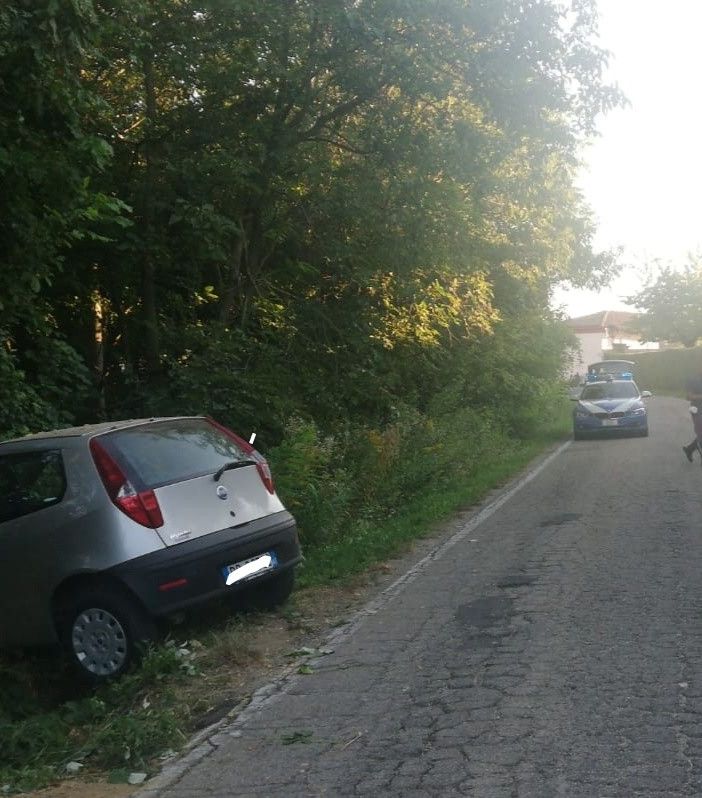 Grave incidente stradale a Montegrosso. Esce di strada con la sua Punto, 50enne in codice rosso