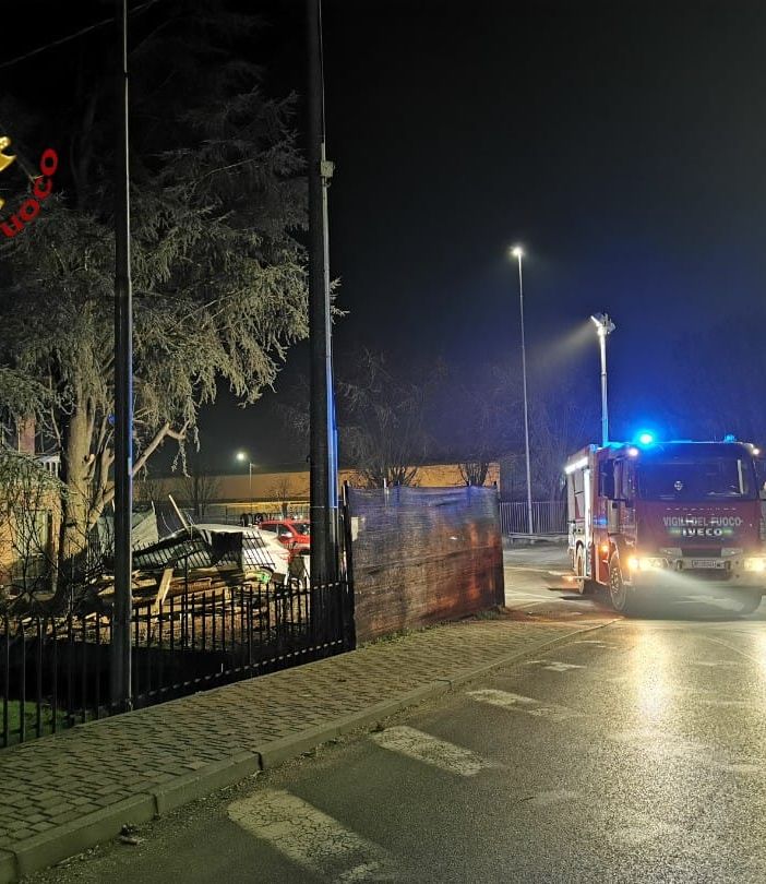 Vigili del fuoco di Asti su un incidente a Quarto, possibile fuga di gas