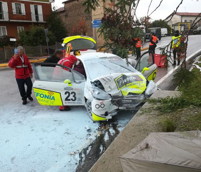 L'immagine dell'incidente