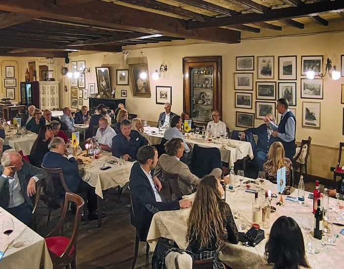 Un momento del partecipato incontro