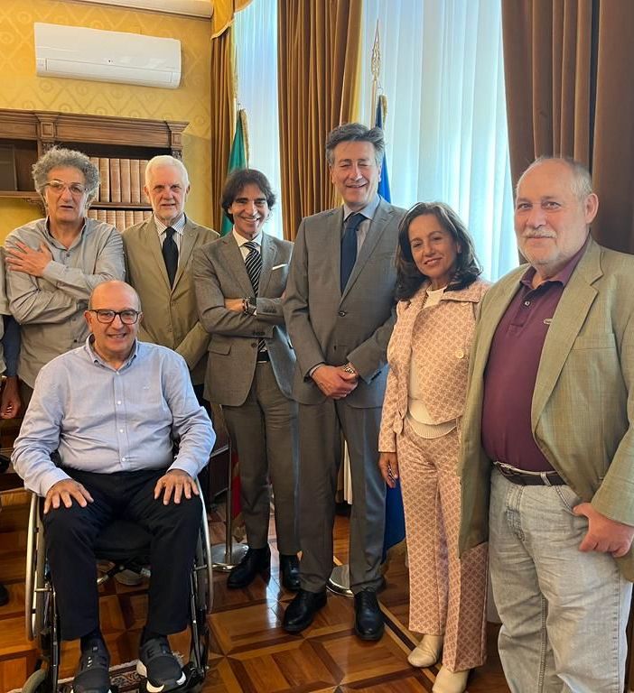Un momento dell'incontro in Prefettura