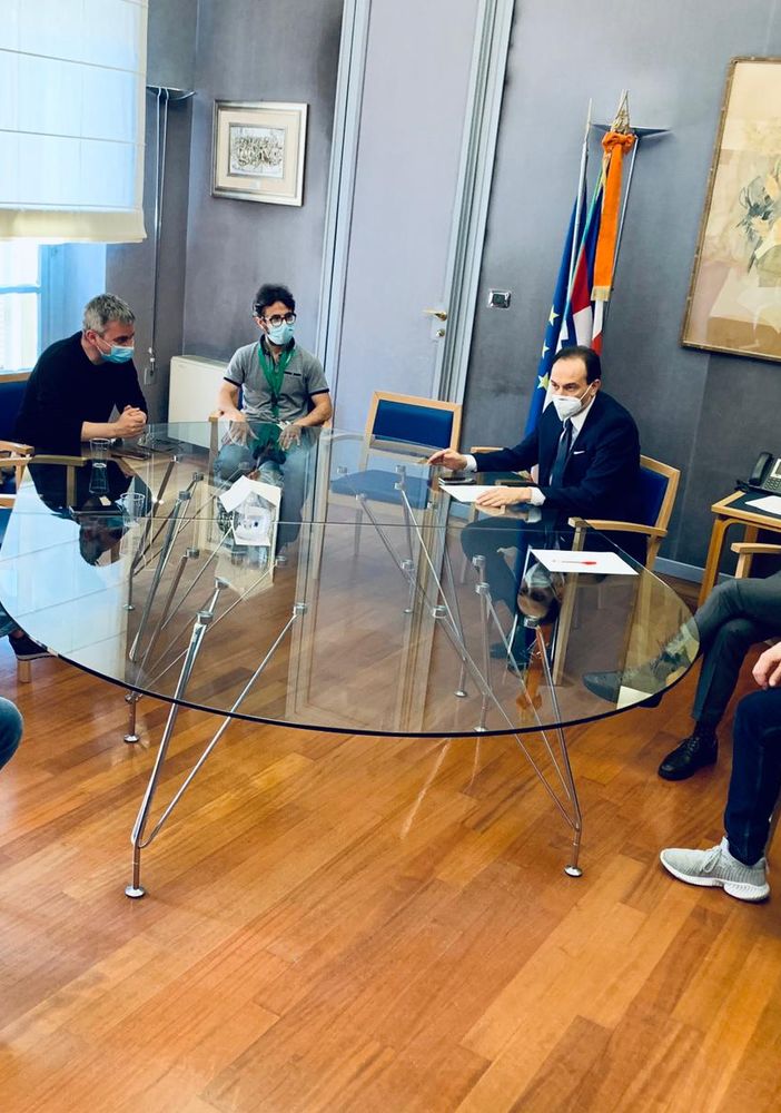 L'incontro dei rappresentanti NurSind con il presidente Cirio