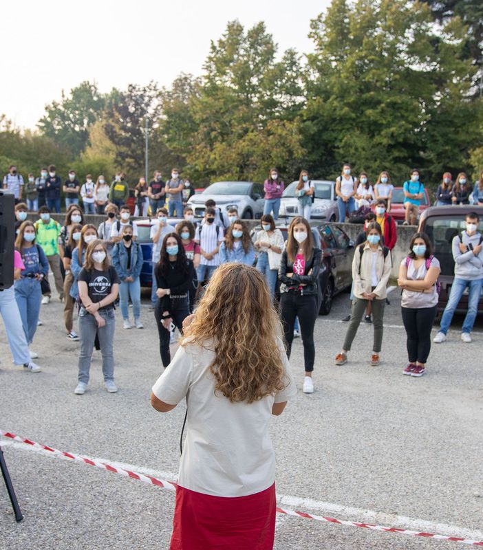 Anche il Liceo Scientifico di Asti è tornato in classe. &quot;Non dobbiamo abbassare la guardia&quot;, spiega la dirigente