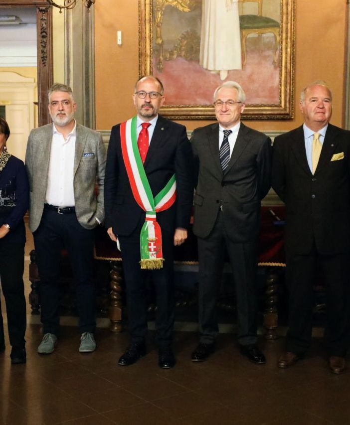 Gli insigniti dell'Ordine di San Secondo 2022 con il sindaco Rasero