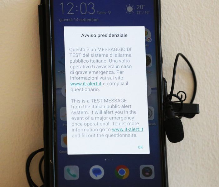 IT-Alert ha squillato, ma non per tutti i piemontesi [VIDEO]