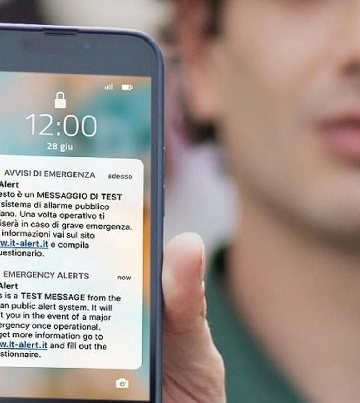 Domani alle 12 i cellulari di tutti i piemontesi squilleranno per il messaggio di test di IT-alert