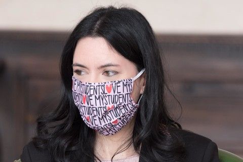 La ministra Azzolina e la maturità 2021