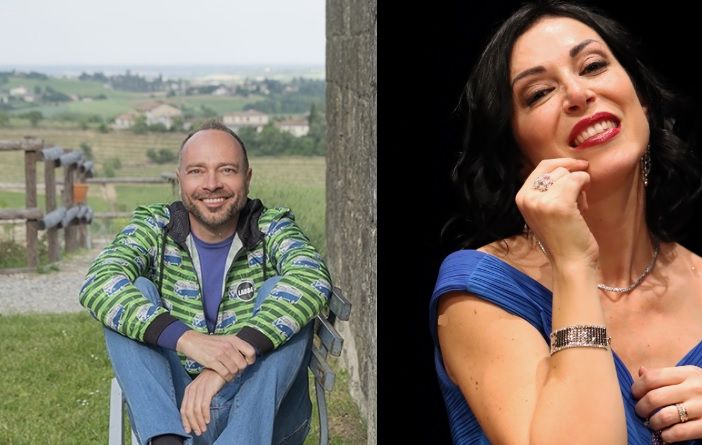 Iviglia e Grimaldi, protagonisti dello spettacolo in scena sabato 25 marzo a Moncalvo