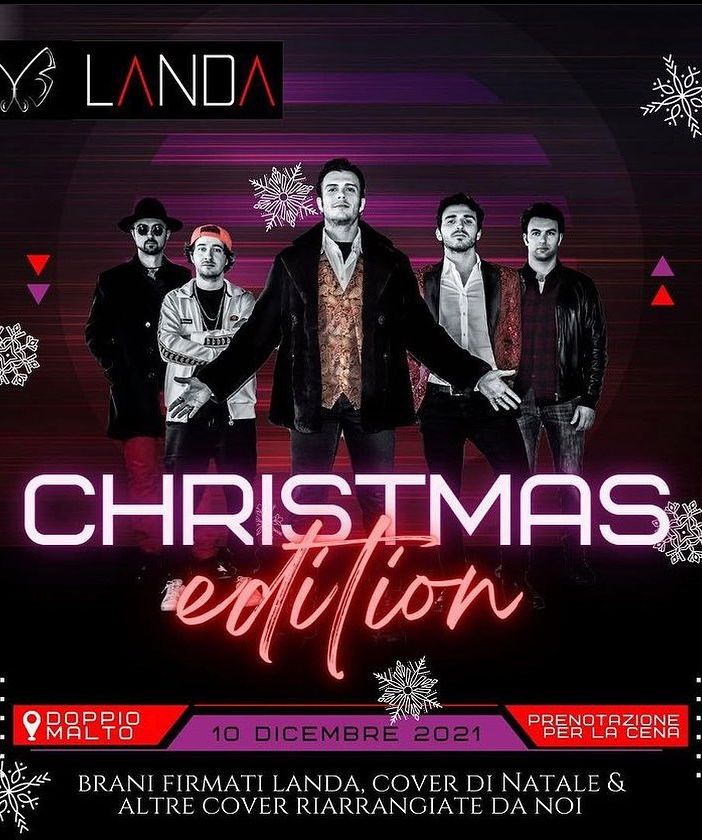 La band 'Landa' torna ad Asti con il nuovo live Christmas Edition