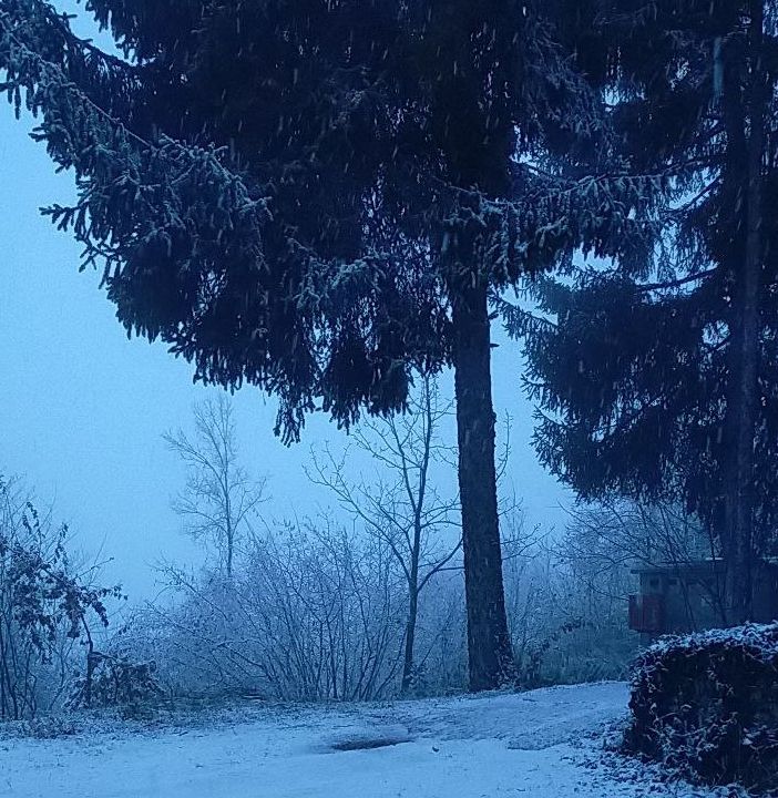 Albugnano oggi pomeriggio. (Foto Laura canale Telegram, Dati Meteo Asti)
