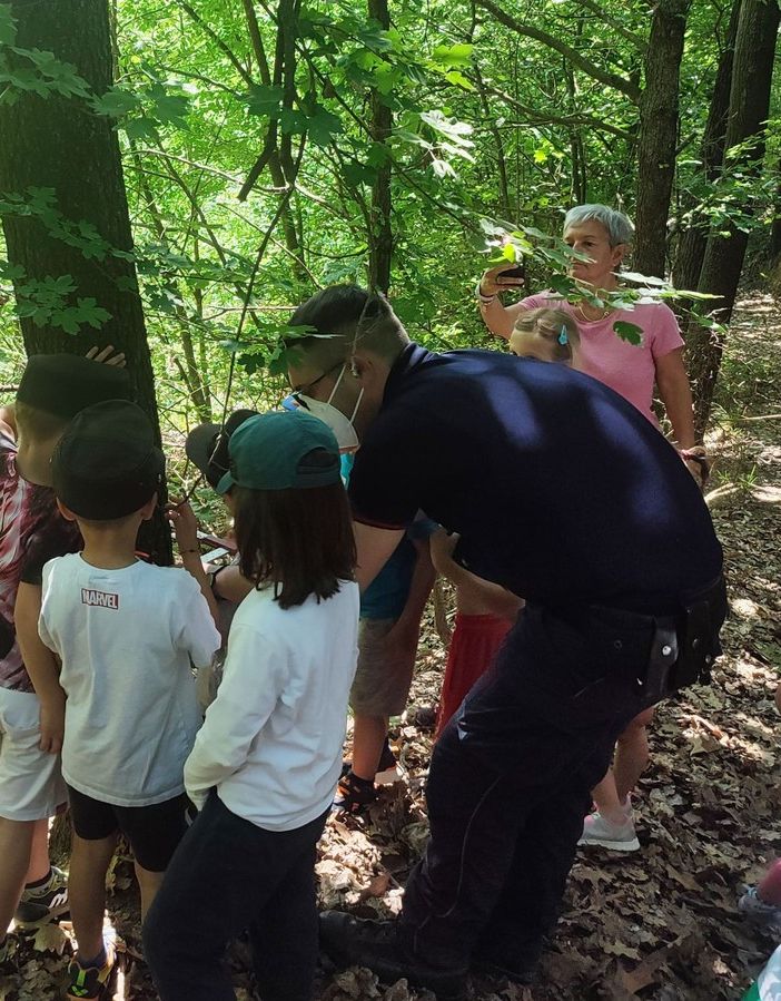 Carabinieri forestali e Legambiente a scuola per parlare di sostenibilità ambientale