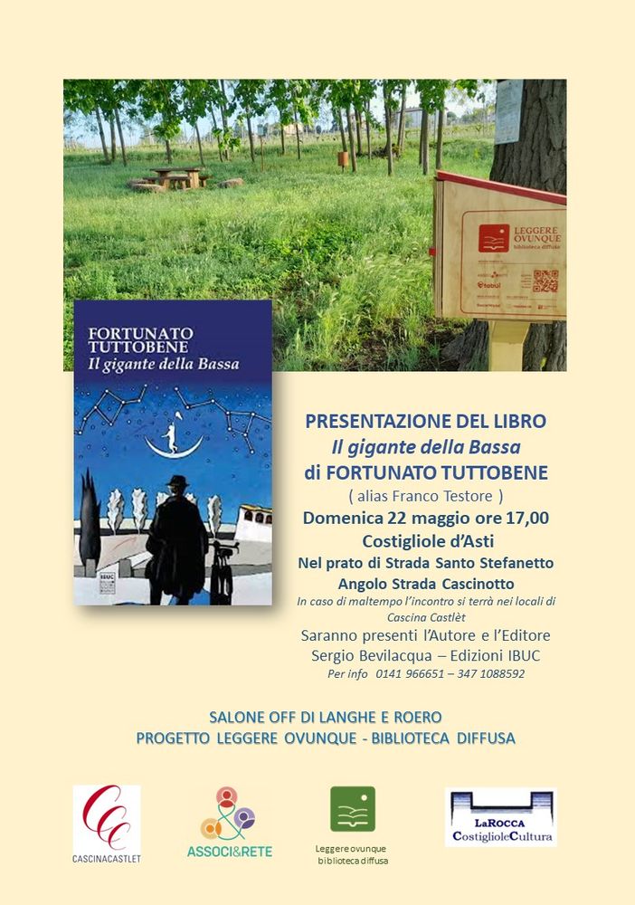La locandina dell'incontro costigliolese