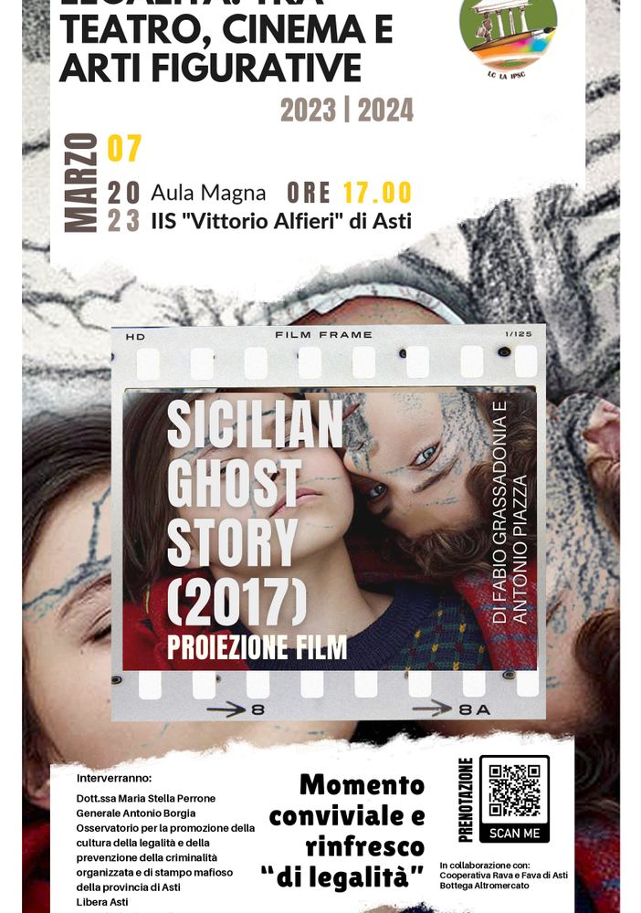 Serata di presentazione del progetto “Legalità: tra cinema, teatro e arti figurative” all’Istituto Alfieri