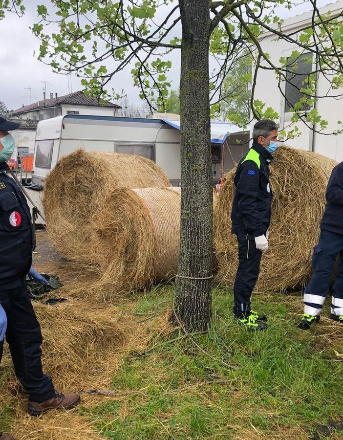 Anche il Coordinamento Territoriale del volontariato di Protezione Civile di Asti ha partecipato alla nascita dell'ospedale da campo alle O.G.R.