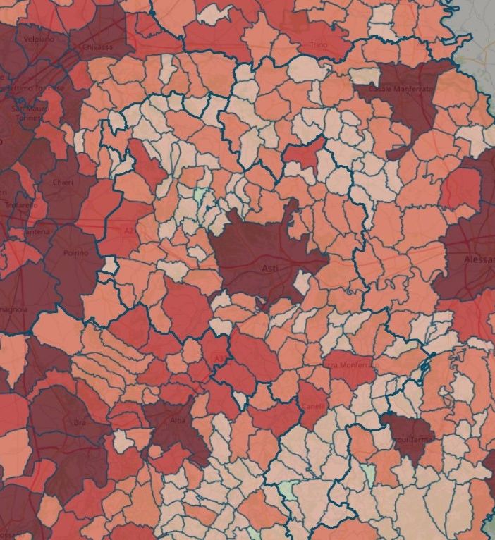 Continua a preoccupare la situazione Covid in Piemonte che rischia di tornare in arancione