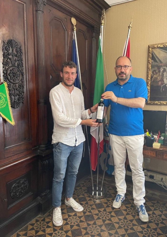 Una vite di Barbera d'Asti, presto potrebbe volare nello spazio