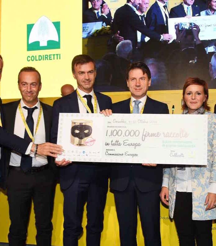 Coldiretti, petizione per lo stop ai cibi falsi: raggiunto l'obiettivo del milione di firme