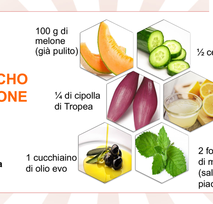 Felici e Veloci, le nuove ricette di Fata Zucchina: gazpacho di melone
