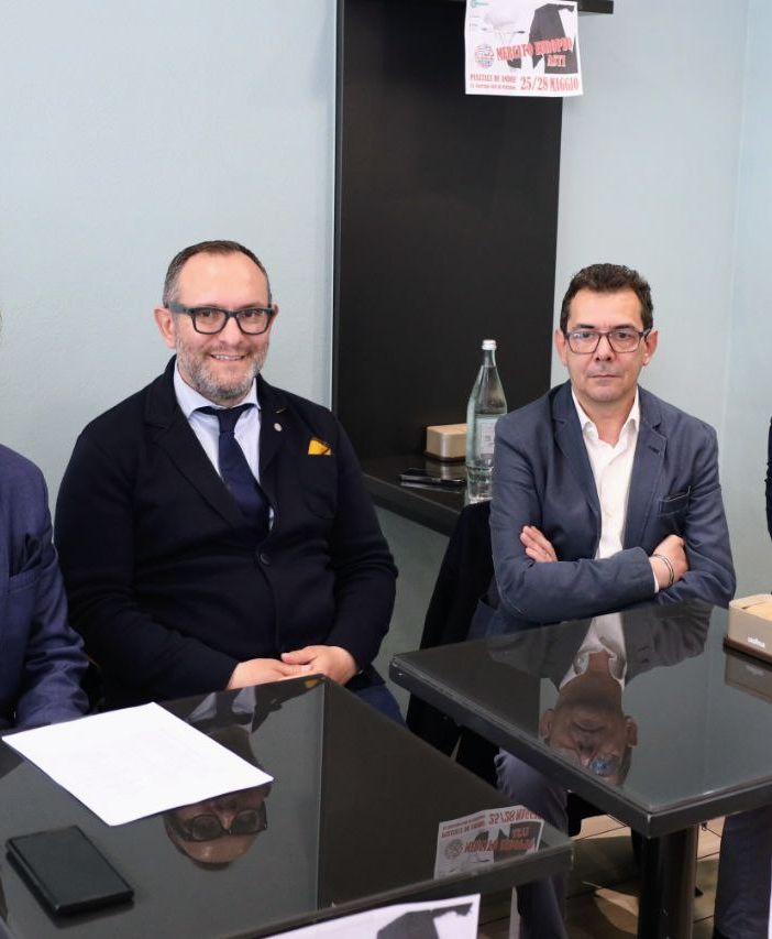 Da sinistra Andrea Visconti, Marcello Coppo, Paolo Contardi, Mario Bovino