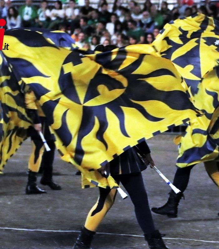 Alcune immagini del Palio degli Sbandieratori (Merfephoto)
