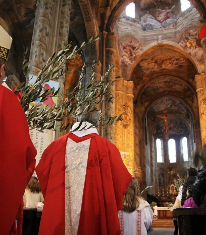 Momenti della Domenica delle Palme dello scorso anno. Ph Merfephoto
