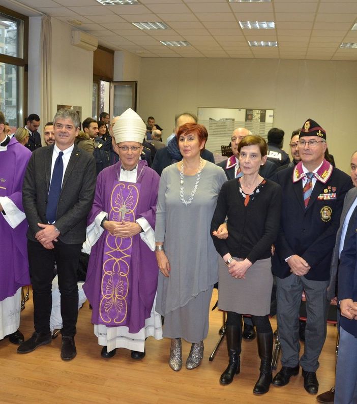 Il vescovo di Asti Marco Prastaro ha celebrato la Messa di Natale per la Polizia di Stato
