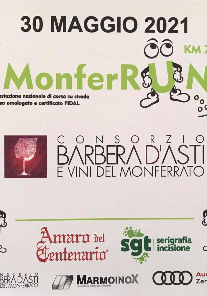 Domenica torna la MonferRun, partenza e arrivo a Nizza Monferrato