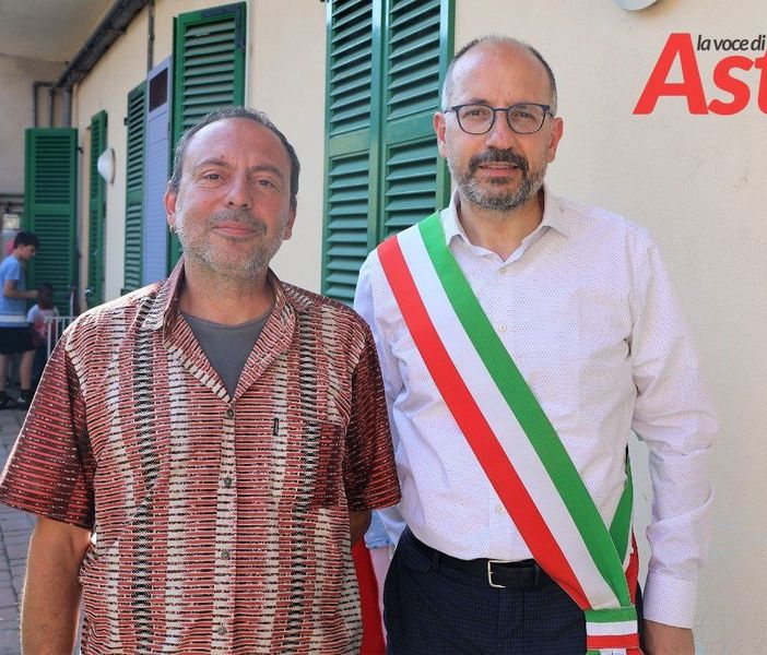 Alberto Mossino con Maurizio Rasero
