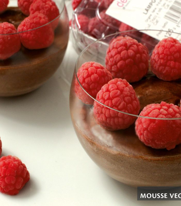 I mercoledìVeg di Ortofruit: oggi prepariamo la deliziosa mousse di lamponi