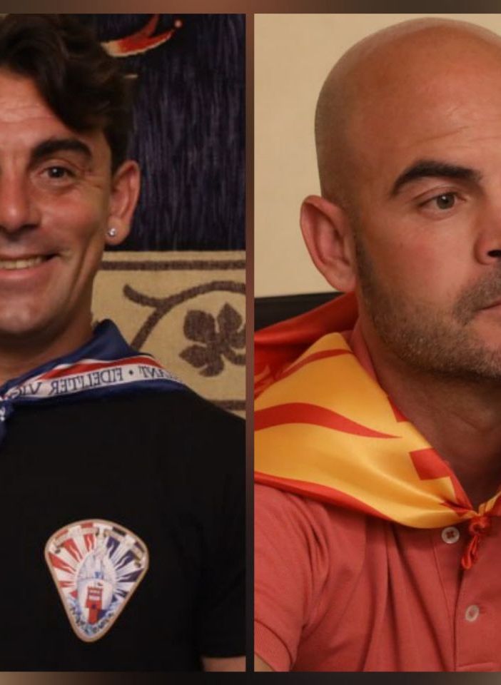 Silvano Mulas ( a sx) e Antonio Siri ( a dx)